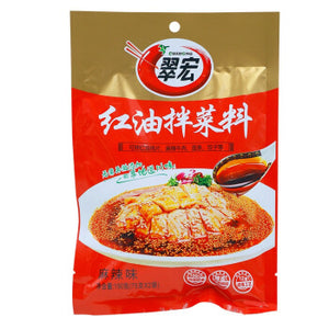 翠宏红油拌菜料麻辣味袋装 150g