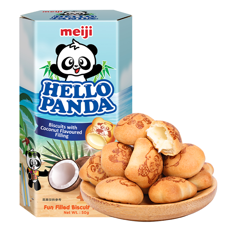 Meiji明治熊猫椰子味  50g