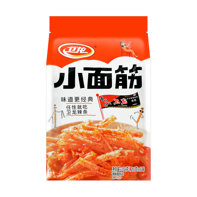 卫龙小面筋 香辣味 360g