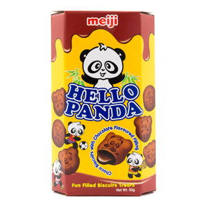 明治熊猫双重巧克力夹心饼干 50g - Sense Foods