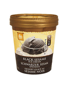 Nagomi Black Sesame Icecream 黑芝麻冰激凌 500ml - Sense Foods