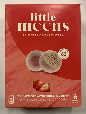 Little Moons 冰激凌糯米糍 草莓味 - Sense Foods