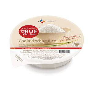 CJ COOKED WHITE RICE 210g - Sense Foods