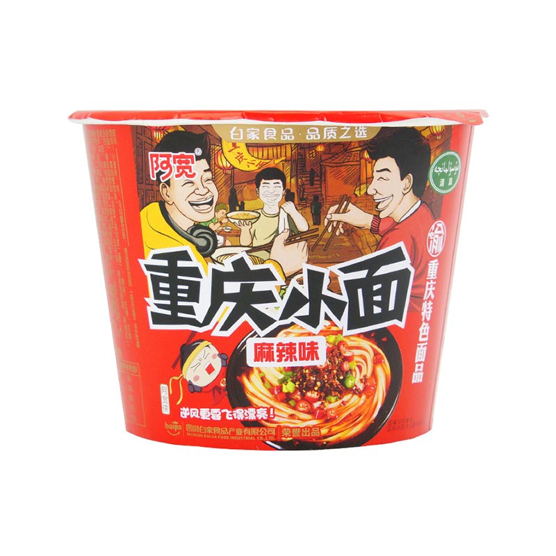 阿宽 重庆小面 麻辣味 碗装 110g - Sense Foods