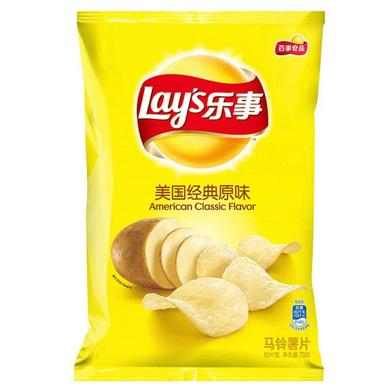 乐事薯片美国经典原味70g - Sense Foods