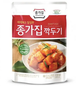 chongga宗家萝卜干 radish kimchi 500g