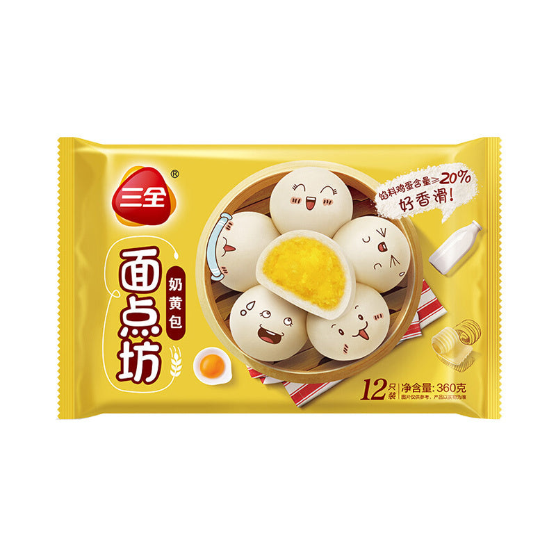 三全 奶黄包 360g - Sense Foods