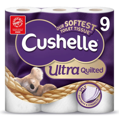 Cushelle Ultra Quilted 9pck 加厚卫生纸9包