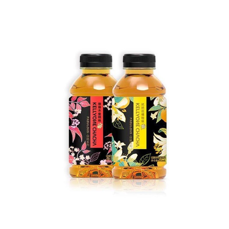 果汁茶 接骨木蜜桃味 350ml