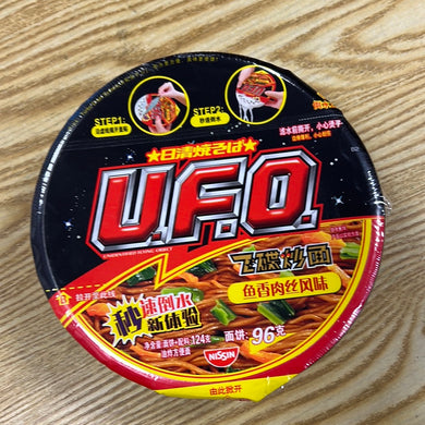 日清UFO飞碟炒面 鱼香肉丝风味 124g