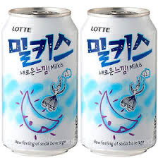 韩国乐天碳酸饮料340ml milkis - Sense Foods