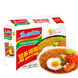 indomie 捞面 营多捞面 原味 五连包