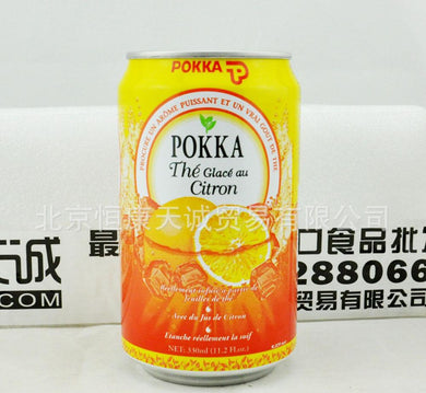 POKKA柠檬味冰红茶饮料330ml - Sense Foods