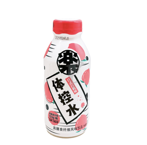 乐体控水高膳食纤维风味饮品 日式白桃 410ml